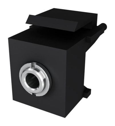 Bachmann 917.157 917157 mini jack 3.5mm Keystone black