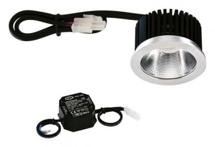 EVN C51350N640 6W 4000K 38° 683lm power supply AMP connector LED lamp