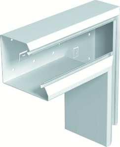 OBO Bettermann GEK-SAFF133110P falling for desk duct flat angle, 6282730
