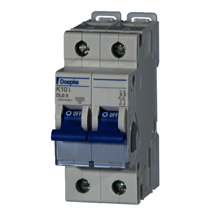Doepke 09916626 DLS6I K32A 2-pole 10KA circuit breaker