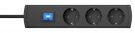 Kopp 232705012 UNOversal 3-way anthracite 5m power strip