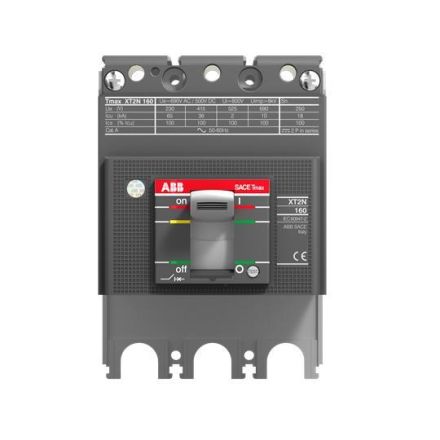 ABB Stotz-Kontakt XT2L 160 BREAKING PART 3p FF, XT2L 160 3P FF Compact circuit breaker Tmax XT2 with front terminals, 1SDA068166R0001