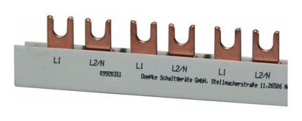 Doepke G.2.56.130/16 busbar fork 2-pole 80A 16mm 980mm, 09920311