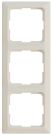 Legrand 776003 cover frame 3-way Creo almond white, (beige)