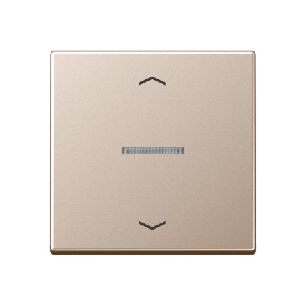 JUNG BTA17101PCH described. Touch sensor HOME Series A | 1-way, arrows | champagne