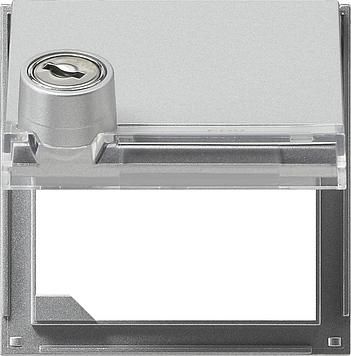 Gira 069765 adapter frame KD BSF lock Gira TX_44 (WG UP) color aluminum