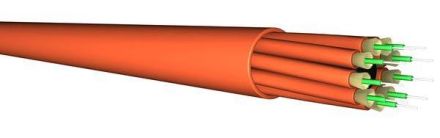 Draka Comteq JV(ZN)HH 8E 9/125 Break-Out Cable