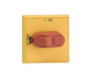 ABB Stotz-Kontakt OHYS1RH, selector handle I-0/ON-OFF red-yellow IP54 for load-break switch, 1SCA105295R1001