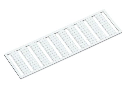 Wago 209-701 unprinted white WSB quick labeling