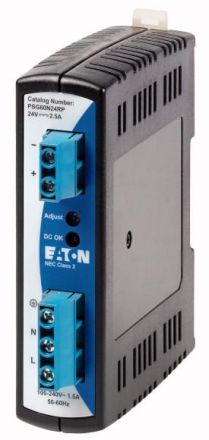 Eaton PSG60N24RP 1-phase 100-240VAC 2.5A power supply, 172890