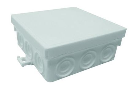 PROTEC.class 05106365 PFRAD 8585 white 85x85x37mm surface-mounted damp-proof box