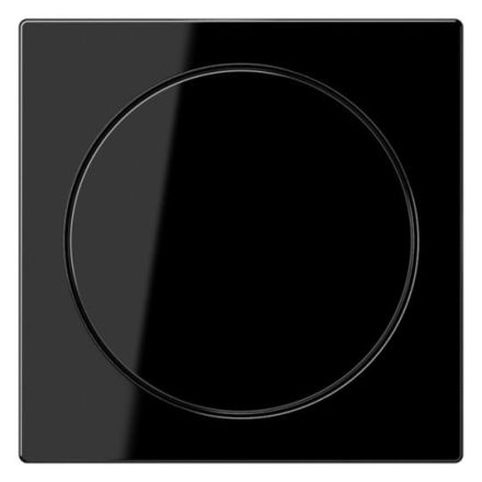 Jung A1740BFSW cover for rotary dimmer, thermoplastic, series A, black