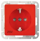 Kopp 920622006 'ZSV' HK05 orange SCHUKO socket