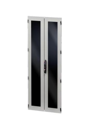 RITTAL 5301437 vertically divided 800x2000mm RAL7035 sheet steel glazed door