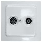 Eltako 30055838 TV55E/2-wg pure white glossy TV/RF cover Eltako 30055838 TV55E/2-wg pure white glossy TV/RF cover