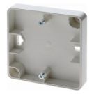 Berker 10020069 Surface-mounted housing 1-way flat version polar white surface-mounted, accessories