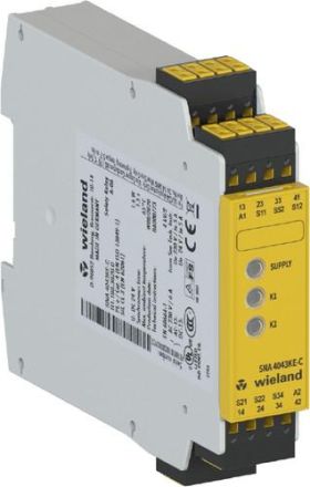 Wieland R1.188.3820.0 SNA4043KE-C AC/DC 24V monitoring relay