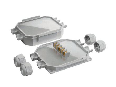 Grothe READY BOX 120 4 cable entry M25x1.5 cable box, 84062