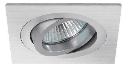 Brumberg 39310253 230V AC 6W 3000K alu matt LED recessed ceiling spotlight