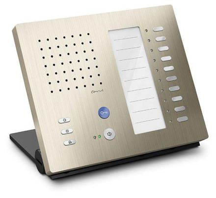 TCS CAI1110-0152 CAI1110 Hands-free table unit champagne Carus Adapto Audio indoor station