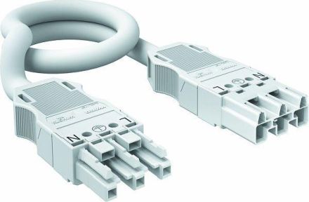 OBO Bettermann 6108744 3x2.5mm WINSTA 8000x27x15 PA white connection cable