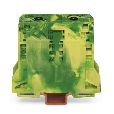 Wago 285-157 50qmm green-yellow 2 conductor protective conductor terminal