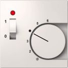 ELSO ELG227424 Central plate for temperature controller pure white