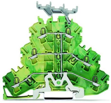 Wago 2002-3237 TOPJOB 2.5 (4) mm PE green three-level terminal