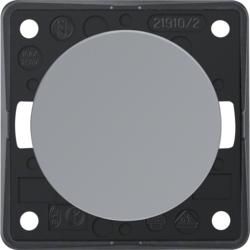 Berker 936522507 rocker switch grey, glossy Integro Flow/Pure