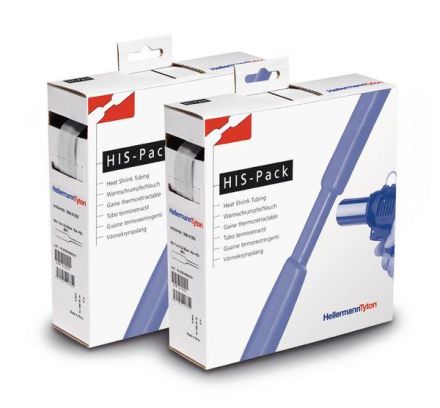 HellermannTyton 300-32543 HIS-1 PEX Transparent (CL) Insultite Heat Shrink Tubing