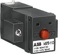 ABB Stotz-Kontakt WB75-A 220-230V 50Hz / 220-255V 60Hz / 220-230V DC, WB75-A Mech.Latching. 220-230/50 , FPTN372726R1006