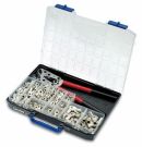 Cimco 181548 Tubular cable lug assortment + WM pressing pliers