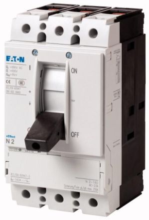 Eaton N2-160 load-break switch, 3p, 160A, size 2, 266008