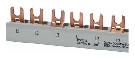 Doepke GM.3.57.130/16 busbar fork 3-pole 80A 16mm 998mm, 09920312