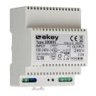 ekey 100891 230VAC - 24V DC 2A DIN rail power supply