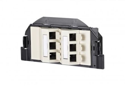 METZ CONNECT E-DATsubw 6x8 (8) GB2 empty data connection box pearl white, 1309350601-E