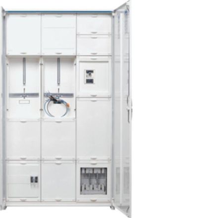 Hager FP93W9N 1400x800x205 NAR converter and measuring cabinet