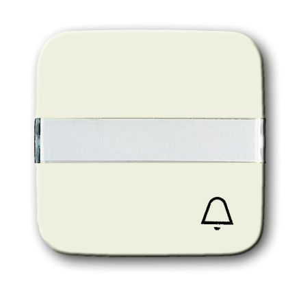 Busch-Jaeger 2506 N/KI-212 rocker switch, with label field white