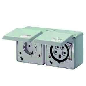 Mennekes 4202 Cepex IP44 double socket