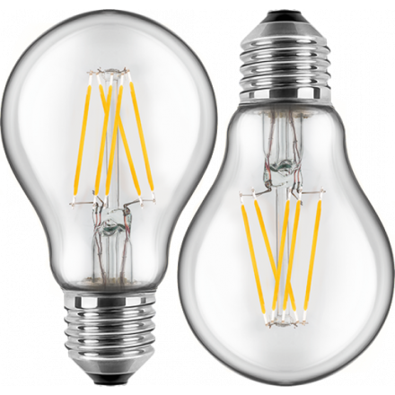 Blulaxa 48451 LED filament bulb shape 7 W warm white, E27