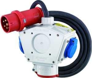Mennekes 92913 socket combination Delta-Box IP44