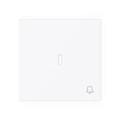 Busch-Jaeger 2CKA001751A3369 1789 KI-44G with symbol bell with transparent cover. Seesaw