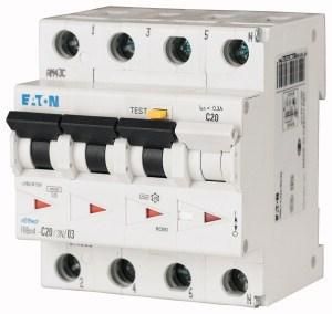 Eaton 171000 FRBM4-C20/3N/003-A A20A 3-pole RCD/MCB