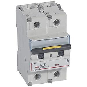 Legrand 409460 Circuit breaker DX3 D125A 2P 10KA 3M
