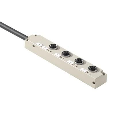 Weidmüller 1070630000 SAI-4-F 5P M12 L 5M Sensor/actuator distributor with cable