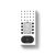 Siedle BFC 850-0 WH/S bus hands-free telephone Comfort Intercom in high-gloss white/black