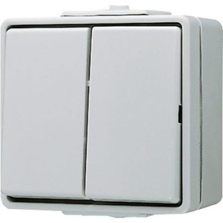 Jung 635W 10 AX 250 V double button