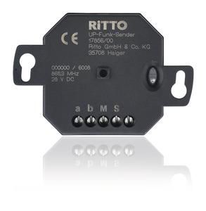 Ritto 1785600 flush-mounted radio transmitter