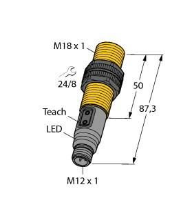 Turck 2101100 BCT5-S18-UP6X2T-H1151 capacitive sensor