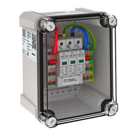 OBO Bettermann 5088435 PVG- C1000K 200 1000V DC 2 PV-string generator connection box
